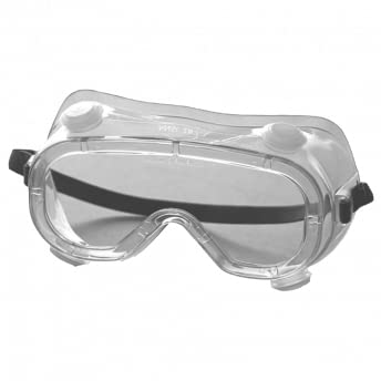 Safety Goggles For Eye Protection, Wide Vision Clear Glasses, Anti Fog Lens Shields From Chemicals, Scratch Resistant Strong Pack of 10pcs
