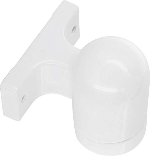 hava Porcelain wall Light E27, White Glaze - Image 3