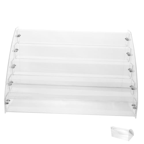 Cabilock Elegant Eyewear Display Rack 5-layer Sunglasses Stand Plastic Glasses Holder Stand