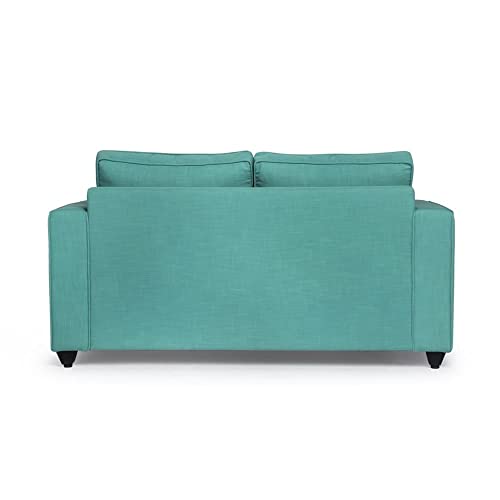 Image of Wakefit Sofa Set | 3 Year Warranty | Sofa 6 Seater, 6 Seater Sofa for Living Room, Wooden Sofa Set, Sofa Set 3+2+1 Seater - Napper(Linen Charm : Linen Charm Lagoon)