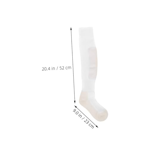 Calcetines de algodón para esquí y snowboard transpirables largos 3