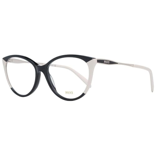 Cadres optiques Emilio Pucci pour femmes noires avec élégante monture lunette