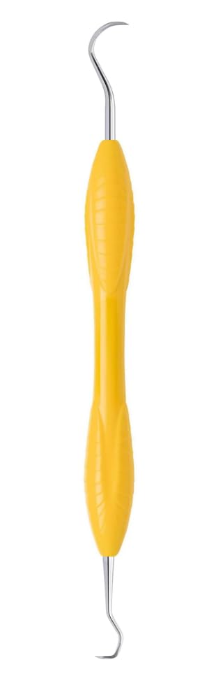 AmeriCan Goods Dental Scaler U15-33 Jacquette Anterior Slicone Lightweight Color-Coded Handle Professional Autoclavable Double-Ended Instrument