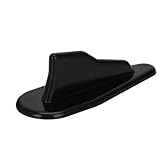10pcs Universal Black EVO-Style Roof ABS Fins Spoiler Wing Kit Vortex Generator SLJ-1014 for Passenger Vehicles and SUVs(Black)