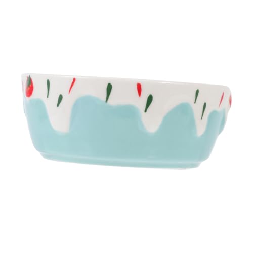 WEKAMOS シー製 小動物用フードボウル 小型ペット ハムスター モルモット チンチラ 食べやすいデザイン 安定感のある底面