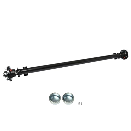 PENSUN Trailer Axle 3500 lbs - 5 Lug - 5x4.5 Bolt Pattern - 61.54