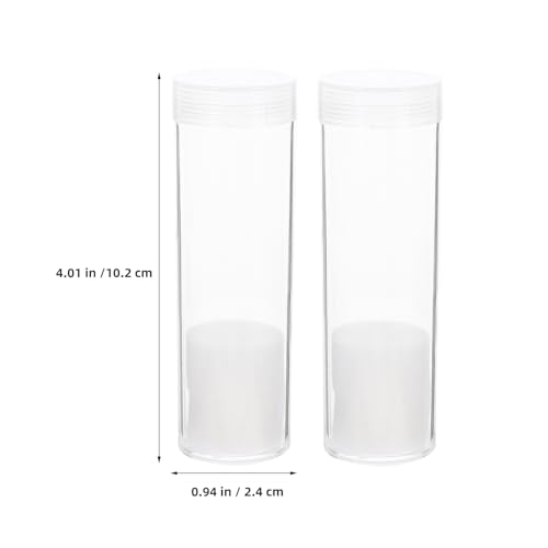Tubes de rangement pour pièces 21 mm contre l'oxydation et l'humidité en plastique - 2