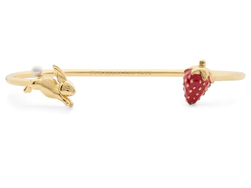 Manchette fraise Kate Spade, le bijou idéal pour vos tenues d'été