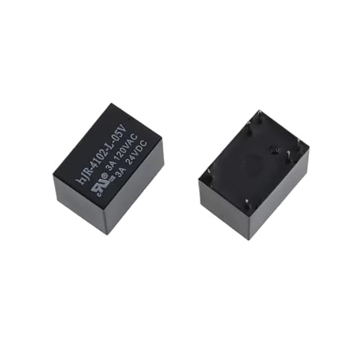 Relais HJR-4102-L-05V DIP6 en lot de 5 pièces pour circuits imprimés