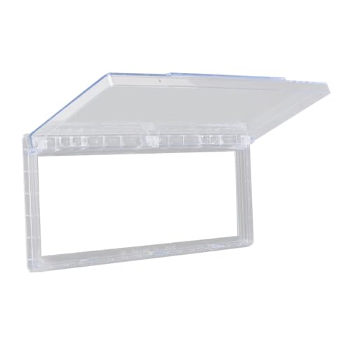 3 Gang Waterproof Outlet Cover Outlet Panel Cover Flip Weatherproof Cover Outlet Cover for Home Improvement Living Room, Transparent