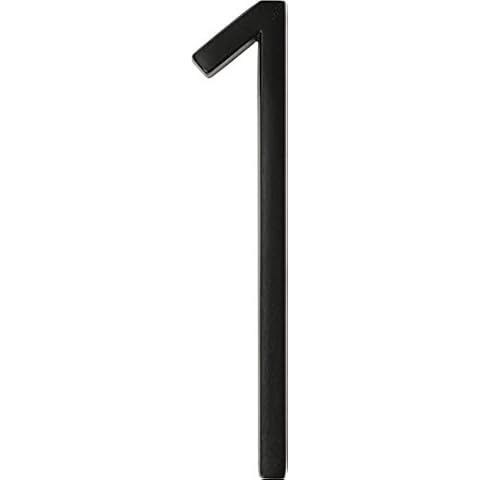 Distinctions 844711 Black Upgraded 5" Floating House Number 1, Old Model Cover