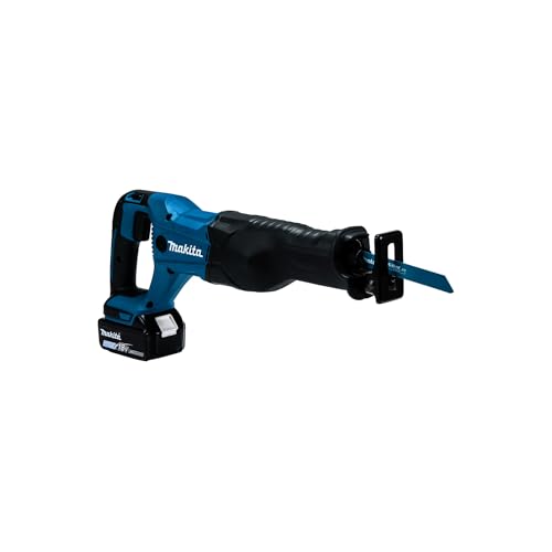 Scie sabre sans fil 18V LXT (2x5,0 Ah) dans coffret - MAKITA DJR186RTE