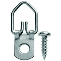 Image of The Hillman Group OOK 50206 1 Hole Narrow D Ring Hanger