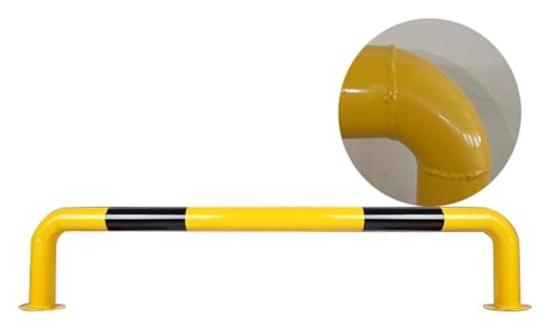 Bloqueador de estacionamiento en Forma de U, Barra anticolisión para barandilla en Forma de U, barandilla de Aislamiento Vial para Taller, Bloqueador de estacionamiento de tubería de Acero,