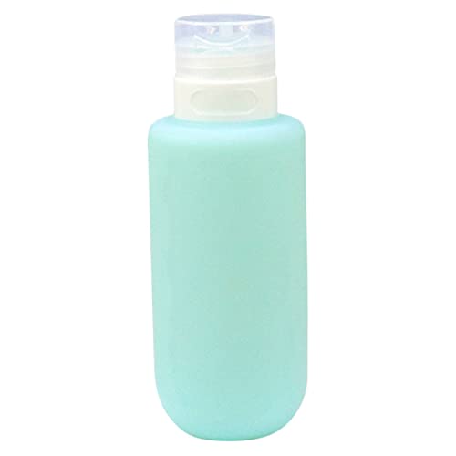 PATKAW Botella de gel de sílice champú pasta mousse bomba botella plastico garrafas de plastico acondicionador práctica botella de viaje contenedores de aseo de viaje páginas Green