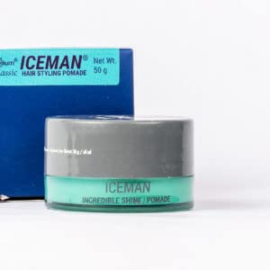Helium For Men Iceman Hair Pomade (50) Medium Hold | Incredible Shine. Recommended for Slickbacks and Pompadour Hairstyles. - Image 3 thumbnail