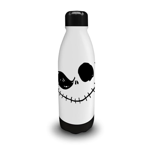 Nightmare Before Christmas Face-Bottle, Black, 7 x 27 cm, 700 ml