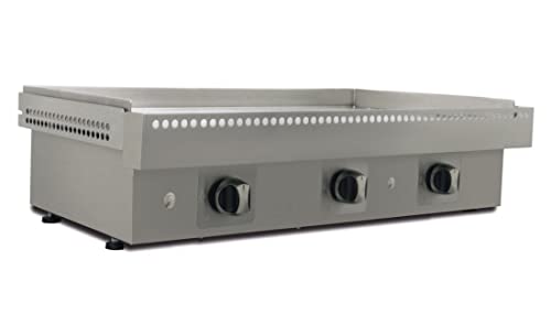 Simogas - Plancha gaz Acier rectifié 12 mm - 90cm Extreme