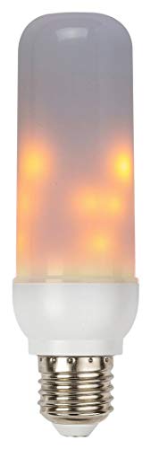 Smart & Gadget, LED E27 3W effetto fiamma Ø6cm