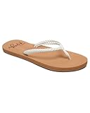 Roxy Costas - Scarpe da Spiaggia e Piscina Donna, Bianco (White Wht), 37 EU