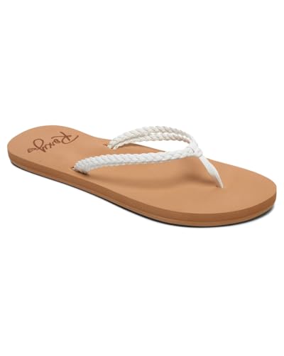 Roxy Damen Costas Sport Sandalen, Weiß White...