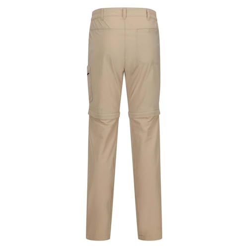 Regatta Men's Leesville II Zip Off Walking Trousers Beige - Image 4