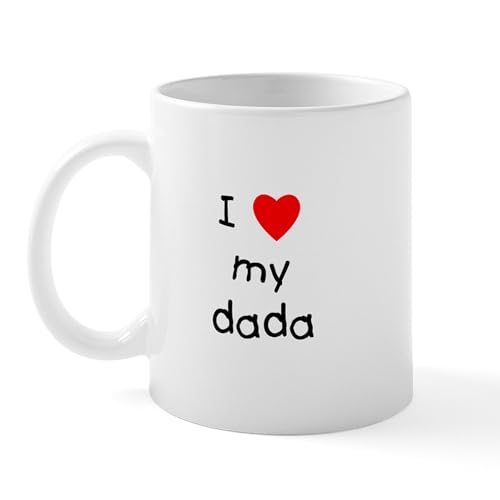 CafePress I Love My Dada Mug 11 oz (325 ml) Ceramic Coffee Mug