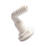 Large application : s'intègre parfaitement à la plomberie embarquée, un drainage à travers le tuyau de la pompe de cale, idéal pour une utilisation marine. Parfait pour les systèmes de tuyaux de plomberie, de drainage et de pompe de cale à bord.