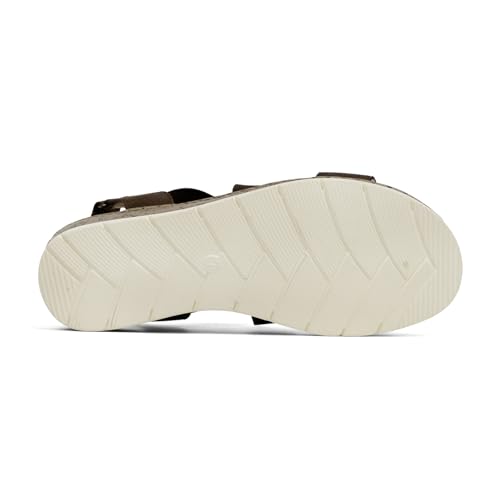 Image of VJH confort Women's Flat Sandals, Comfort Slip-on Elastic Ankle Strap Slingback Light Weight Casual Walking Sandals