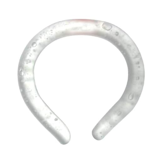 PURPLELILY Collier de cou chaud pour le cou Température constante Thermique Unisexe Hiver Eau Chaude/Micro-ondes Chauffage Chauffage, blanc, taille unique