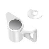 Easy Installion Türhalter, tragbares Zubehör für Schränke, stabile Zinklegierungsmaterialien für Mieter, Oberflächen, geräuschlos, Türfang