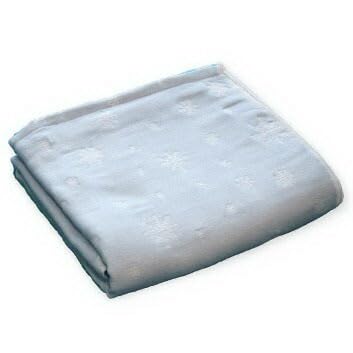 SOKO+3 6重ガーゼ バスタオル スノーブルー