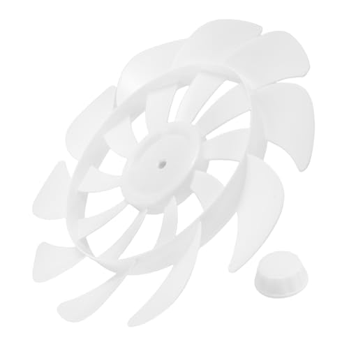 FIXOSHEE Repuesto de Aspas de Ventilador para Pedestal Plástico Resistente bajo Ruido Compatible con Ventiladores de Mesa Suelo y Techo para Uso Interior y Exterior