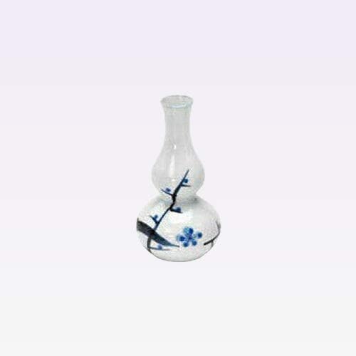 Tokyo Matcha Selection - Plum Tokkuri Sake Server Bottle Set - Mino Ware [Standard Ship by Int'l e-Packet: with Tracking Number & Insurance]