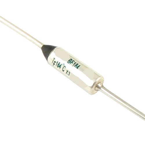 Fusible thermique BF184 10A pour protection et réparation de petit électroménager