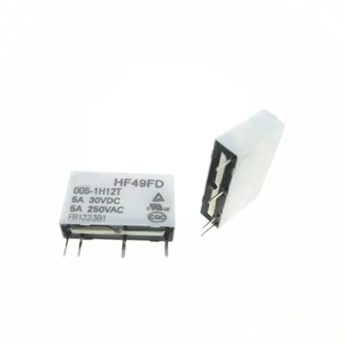 Relais HF49FD-005-1H12T réparer panne commutation carte 5V CC DIP4