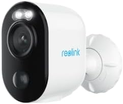 REOLINK 2K 3MP Wireless Security Camera Outdoor, 2.4GHz WiFi Built-in Spotlight, Home Surveillance Indoor Outside, Solar/Battery Powered, Smart Detection, Motion Recording, No Subscription, Argus 3E