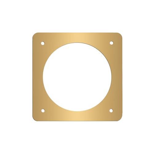 ReTang 1 Piece Metal Bluebird House Predator Guard 1 1/2 Inch Opening Guard Metal Portal Bird Nest Preventer for Eastern Bluebird Box Copper Protector Bird House