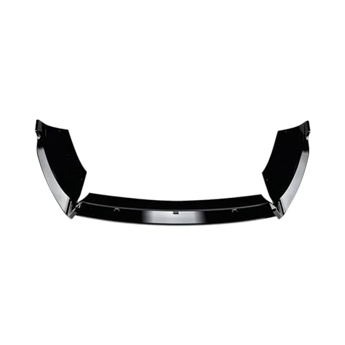 Front Bumper Lip Spoiler Diffuser Splitters Body Kit Aprons Cover Guard Trim Compatible for Ford Fiesta MK6 ST 2012-2017(Glossy Black)