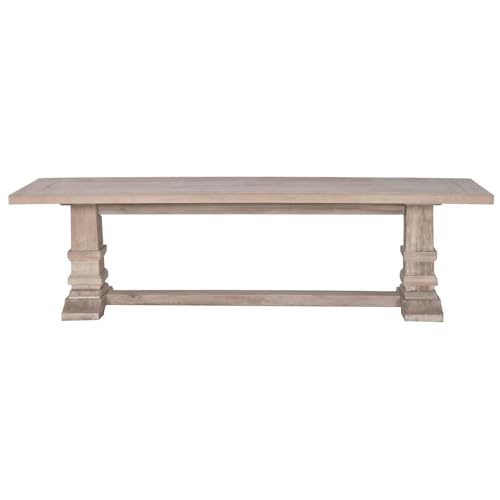 Hudson Large Dining Bench, Stone Wash