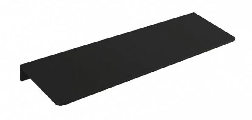 Étagère murale flottante noire dans votre douche pour tout organiser