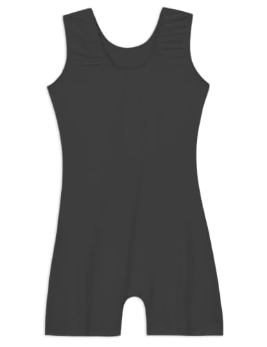 Image of Domusgo Gymnastics Leotards for Girls Sparkly One Piece Biketard Size 1-10Y