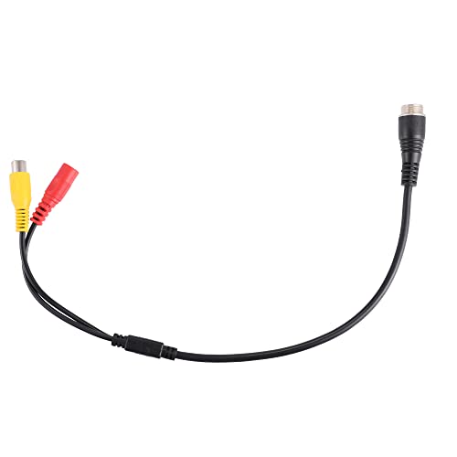 Adaptador de cámara automotriz 4 Pin a RCA X AUTOHAUX miniatura 6
