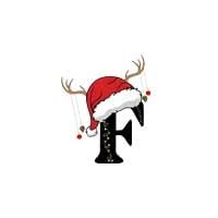 2026 Christmas Family Pajamas Matching Sets Alphabet Xmas Pjs for Couples Cute Long Sleeve Jammies Holiday Sleepwear3