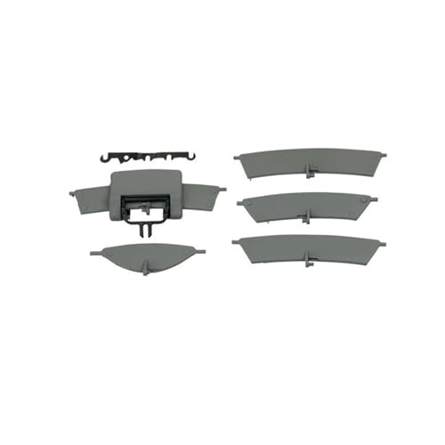 Rejillas de aire acondicionado para Benz W164 ML en salpicadero central gris