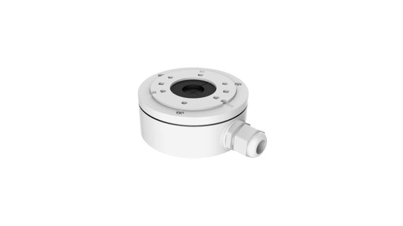 DS-1280ZJ-XS Universal Junction Box Mount Bracket for Hikvision Dome Bullet Cameras, Weather Proof, Aluminum Alloy, White