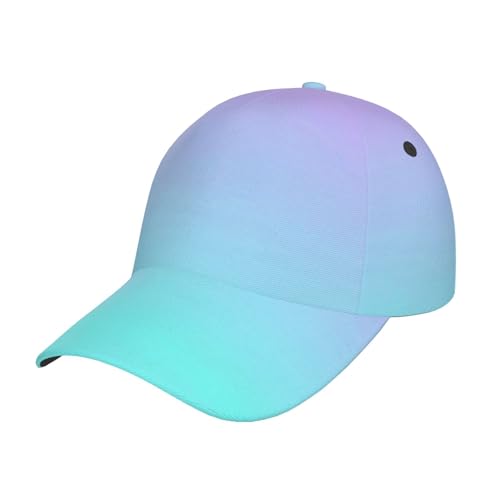 Gorra de béisbol degradada unisex ajustable miniatura 1