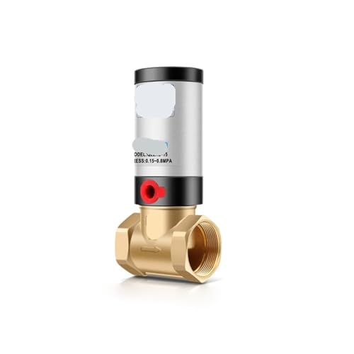 Válvula neumática de latón Q22HD de 1/2" diseñada para optimizar el paso de aire y aceite 2