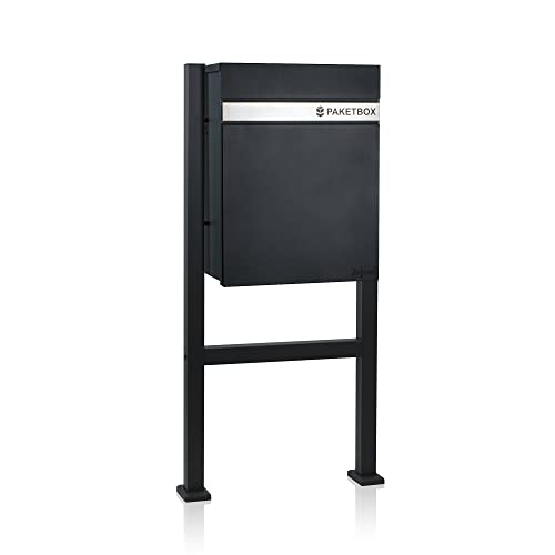 Zelsius Briefkasten-Set mit Briefkasten Nil und Briefkastenständer | RAL...