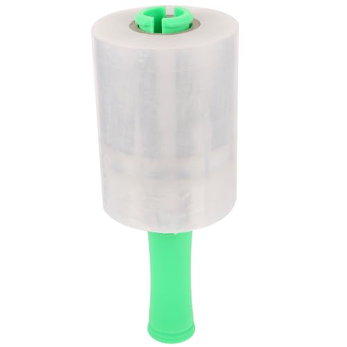 OFFSCH 1 Roll Stretch Plastic Wraps for Moving Furniture Wrapping Plastic Pe Stretch Film Stretch Film Plastic Handle Wrapping Plastic for Moving